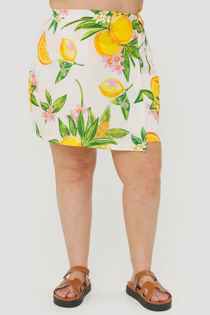Short Saia Amalfi Estampado