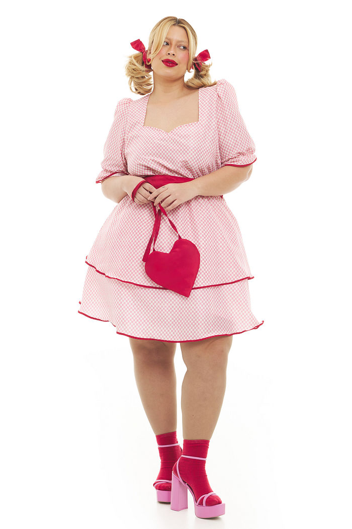 Vestido Festa Junina Mandacaru Vichy