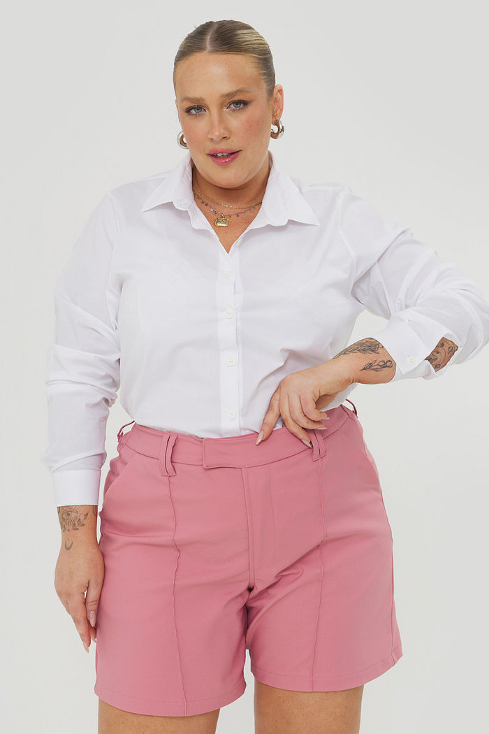 Camisa Slim Alfaiataria Antonella Branco
