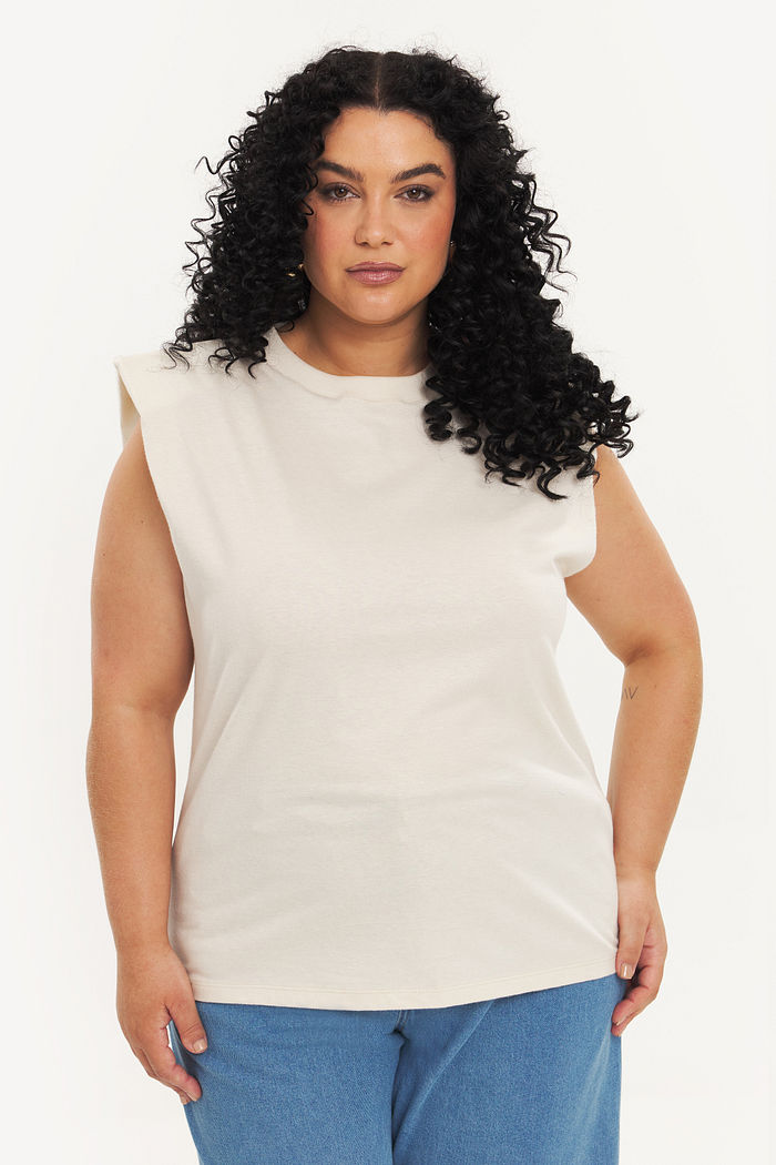 Regata Com Ombreiras Kika Natural