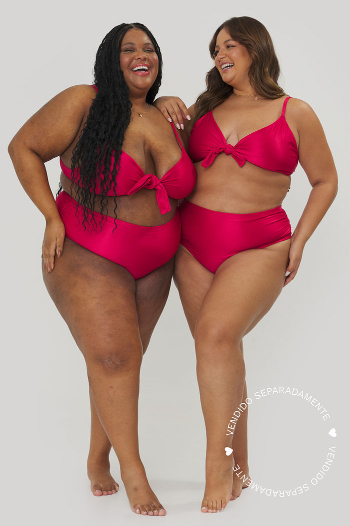 Calcinha Hot Pants Biquini Aruba Cherry