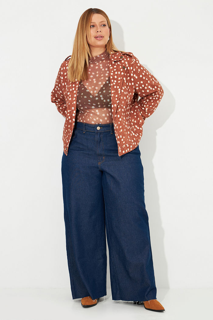 Calça Pantalona Duda Jeans