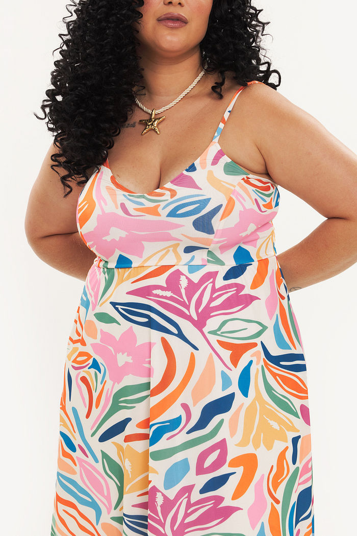 Vestido De Malha Júlia Estampado