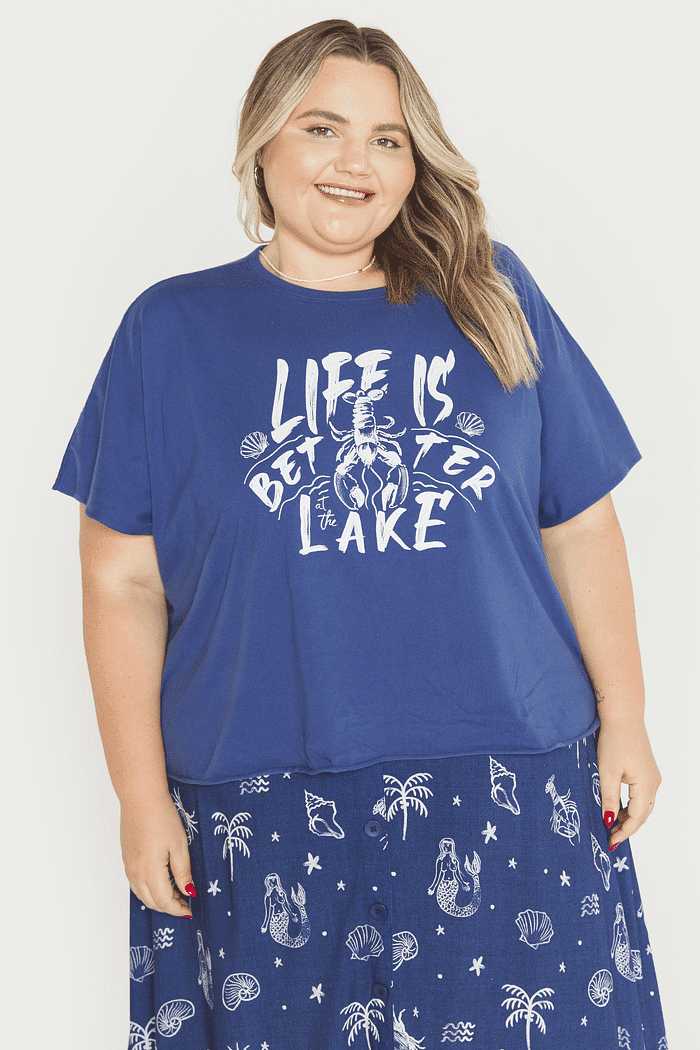 Regata Cropped (A)Mar Marinho