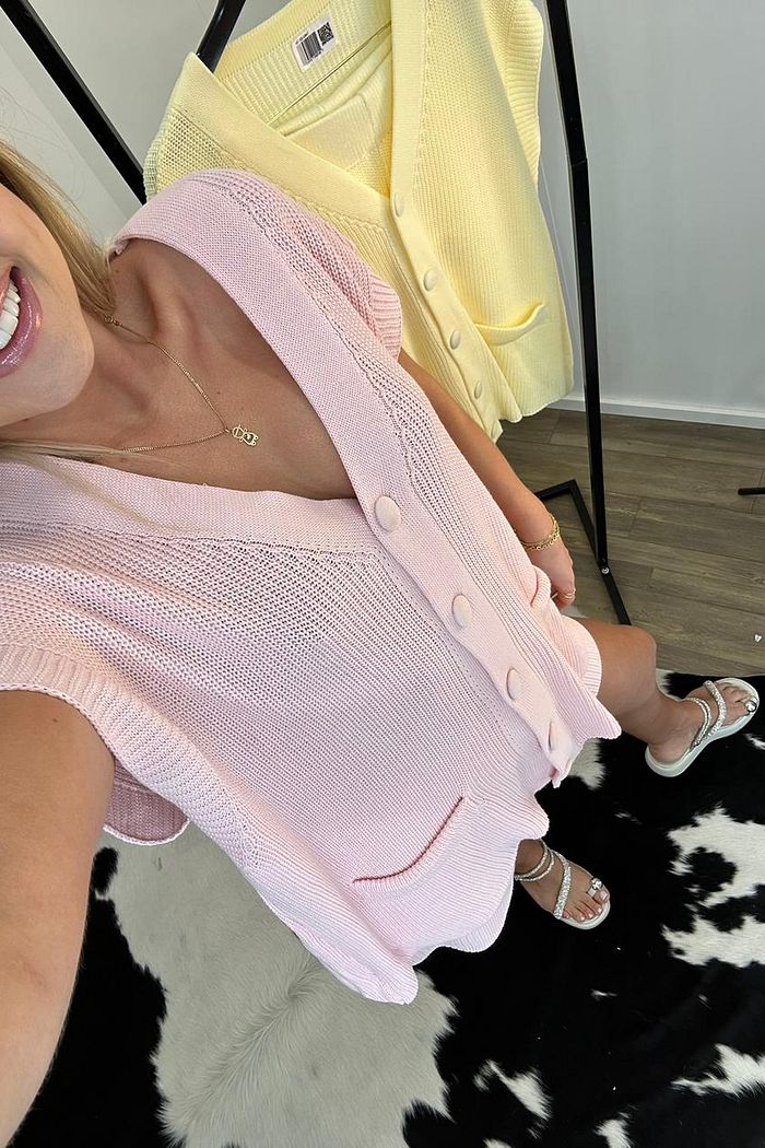 Conjunto Tricot com Botões