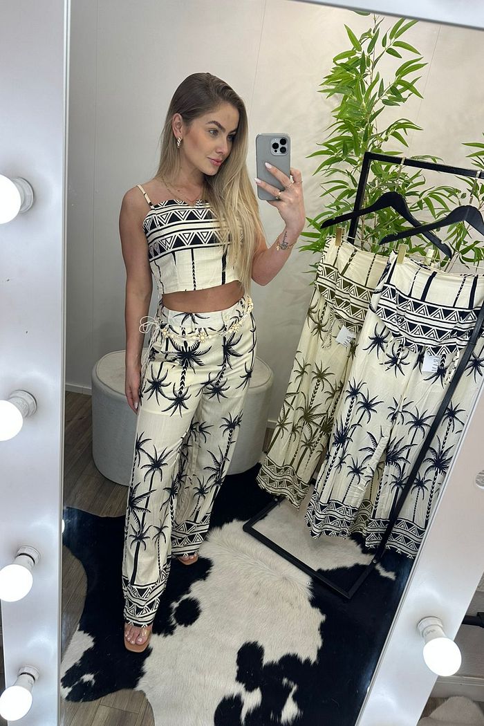 Conjunto Alfaiataria Nathalia Coqueiro