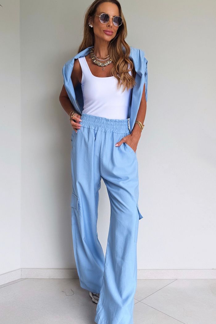 Conjunto Alfaiataria Marrant Royale na Cor Azul