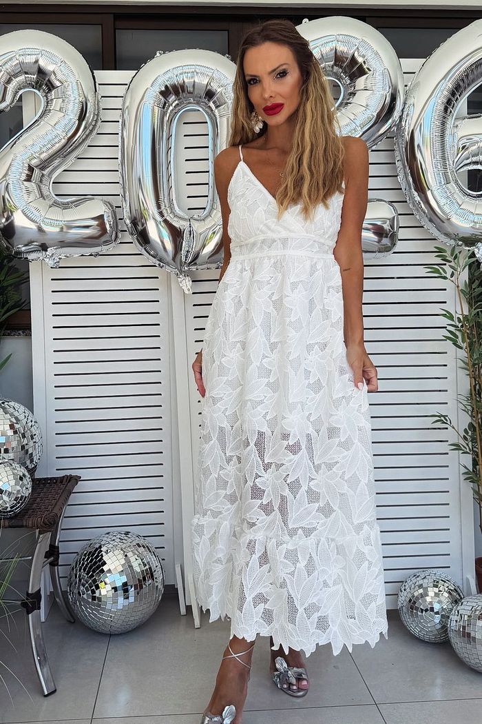 Vestido Guipir Renda 