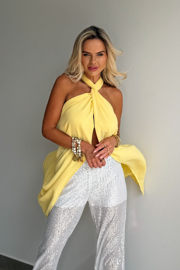 Blusa Transpassada Zoe