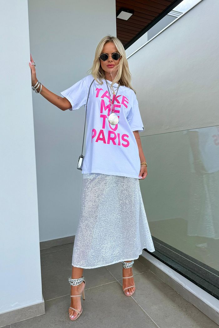T-Shirt Alongada Take Me To Paris