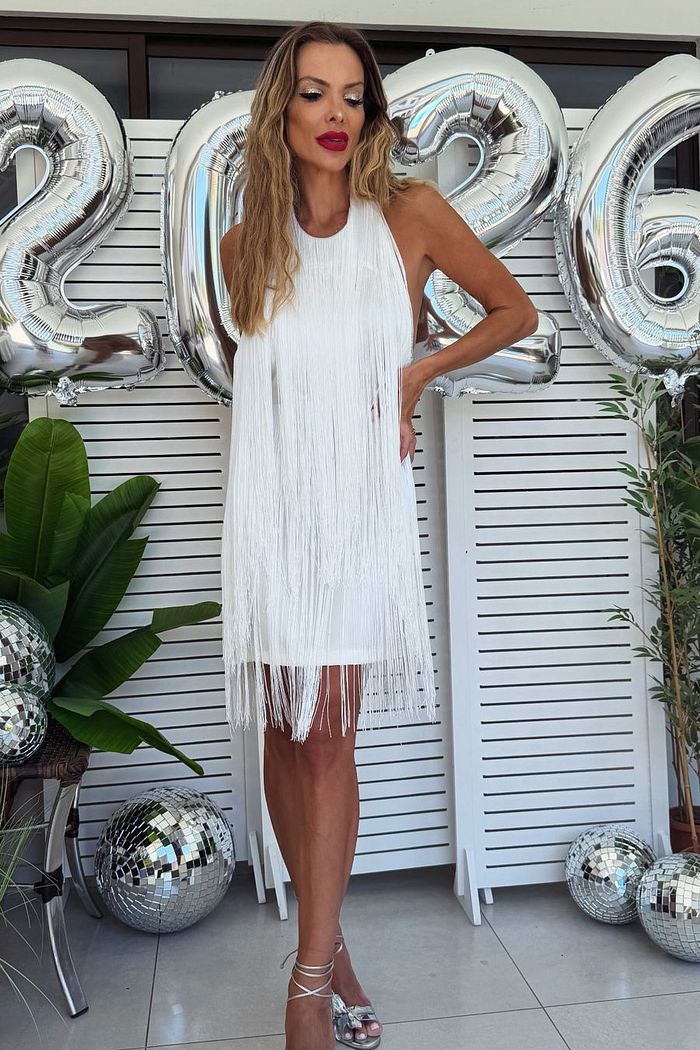 Vestido Aura Fringe 