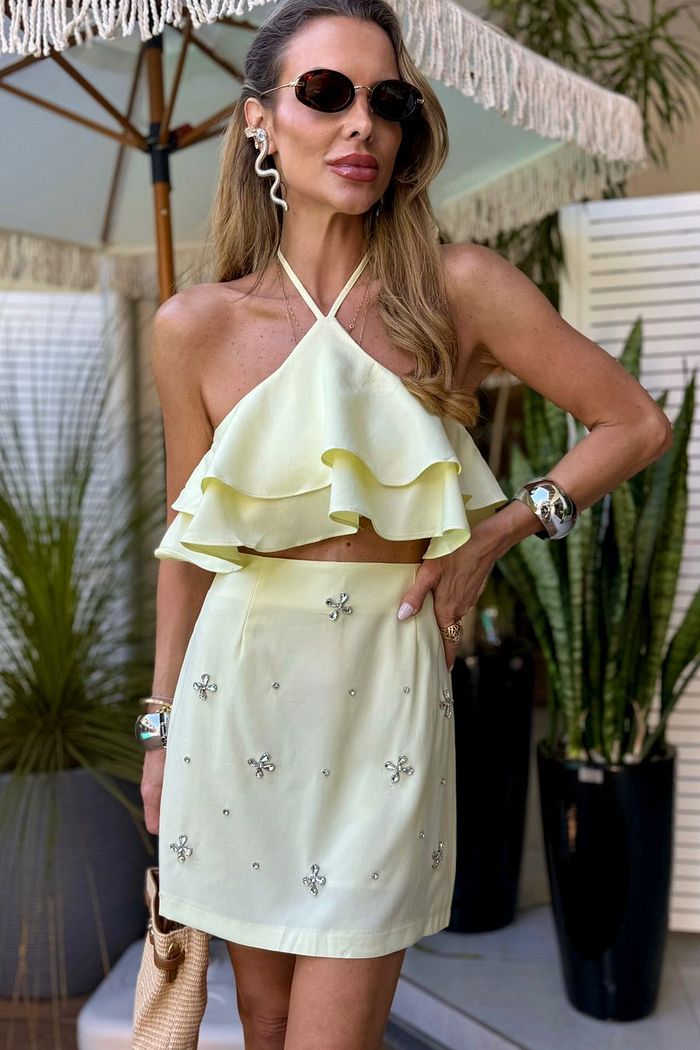 Conjunto Clara Amarelo