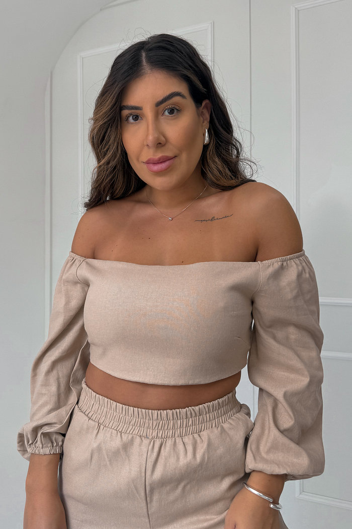 BLUSA CROPPED CIGANINHA CASSIA