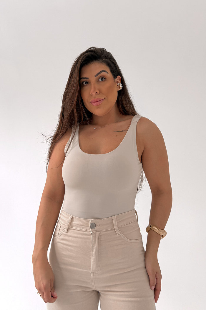 BODY COM ALÇA FRANZIDA MADISON