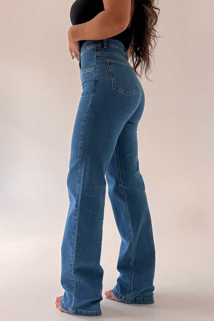 CALÇA JEANS POWER WIDE LEG STACY NIAH