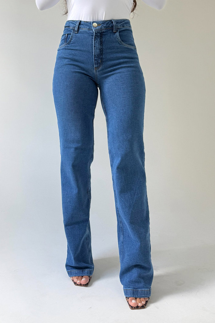 CALÇA JEANS POWER WIDE LEG PAULA NIAH