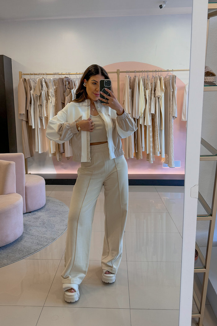 CALÇA DE MOLETOM GABY LANÇA PERFUME