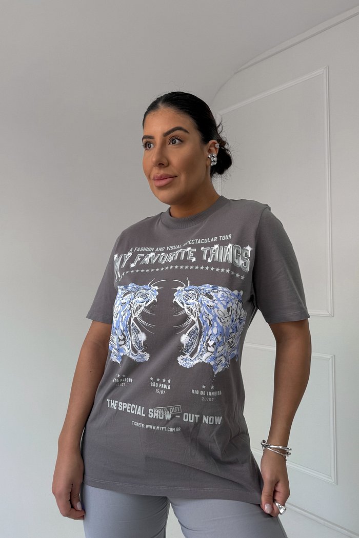 T-SHIRT ALONGADA THAIS MYFT