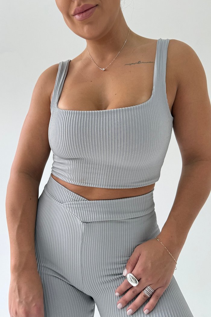 CROPPED CANELADO LARI NIAH