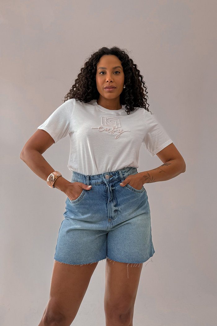 T-SHIRT NEW BABY LOOK NORA LANÇA PERFUME