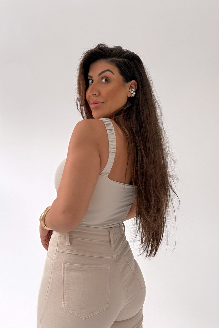 BODY COM ALÇA FRANZIDA MADISON