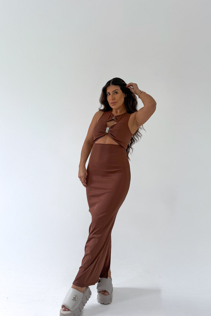 VESTIDO MIDI MILENA MY FAVORITE