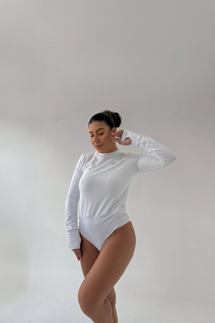 BODY COM MANGAS LONGAS CLARICE NIAH