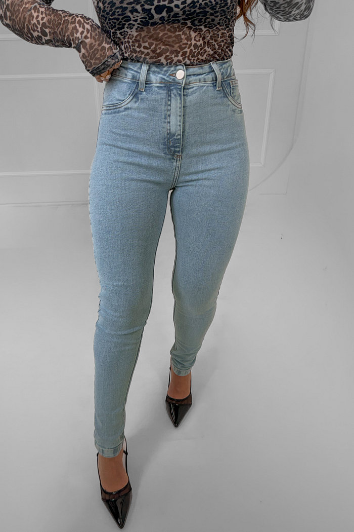 CALÇA JEANS POWER LELI NIAH