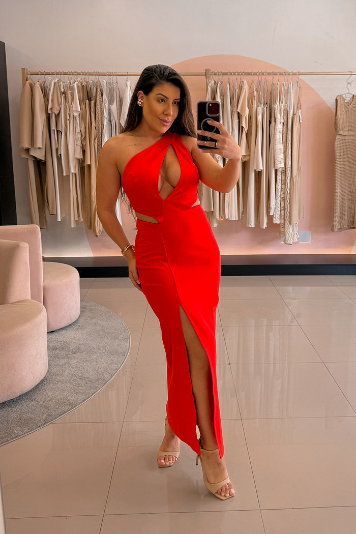 VESTIDO MIDI LESLY MYFT