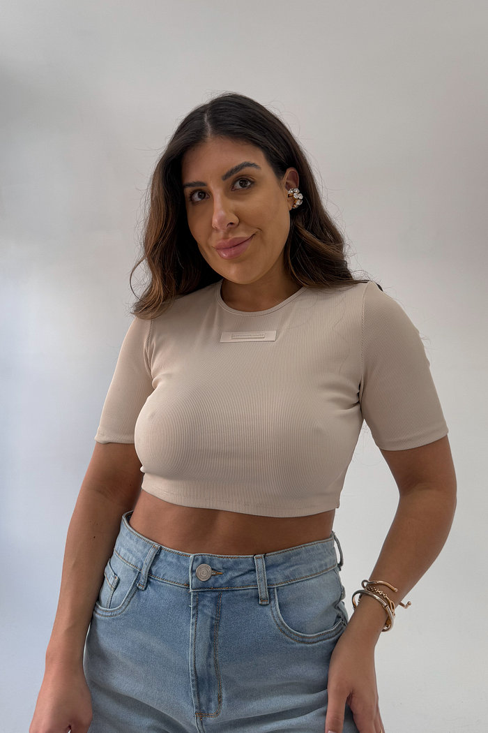 BLUSA CROPPED CECÍLIA MY FAVORITE