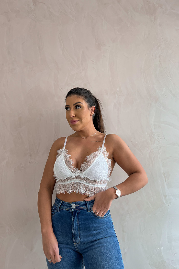 STRAPPY CROPPED DE RENDA MARIAS