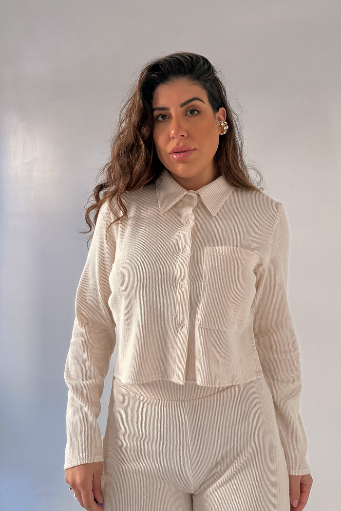 CAMISA CROPPED JASMIN NIAH