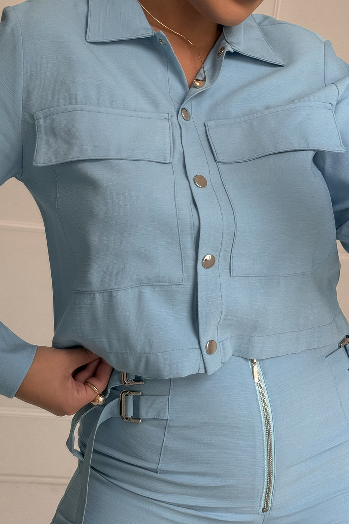 CAMISA CROPPED ALICE MYFT