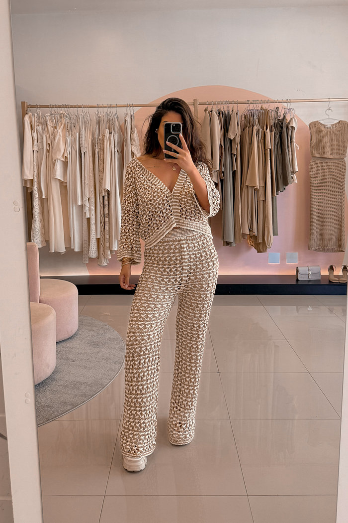 CALÇA TRICOT MALENA MYFT