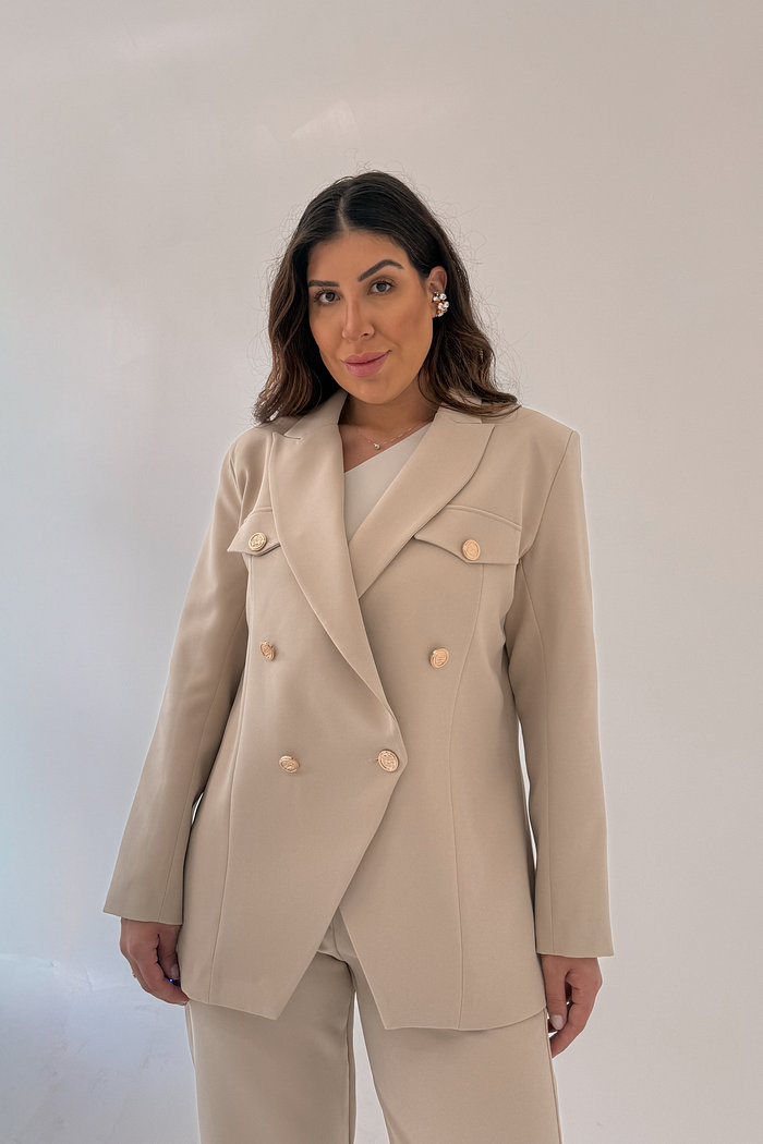 BLAZER EM ALFAIATARIA AMÉLIE