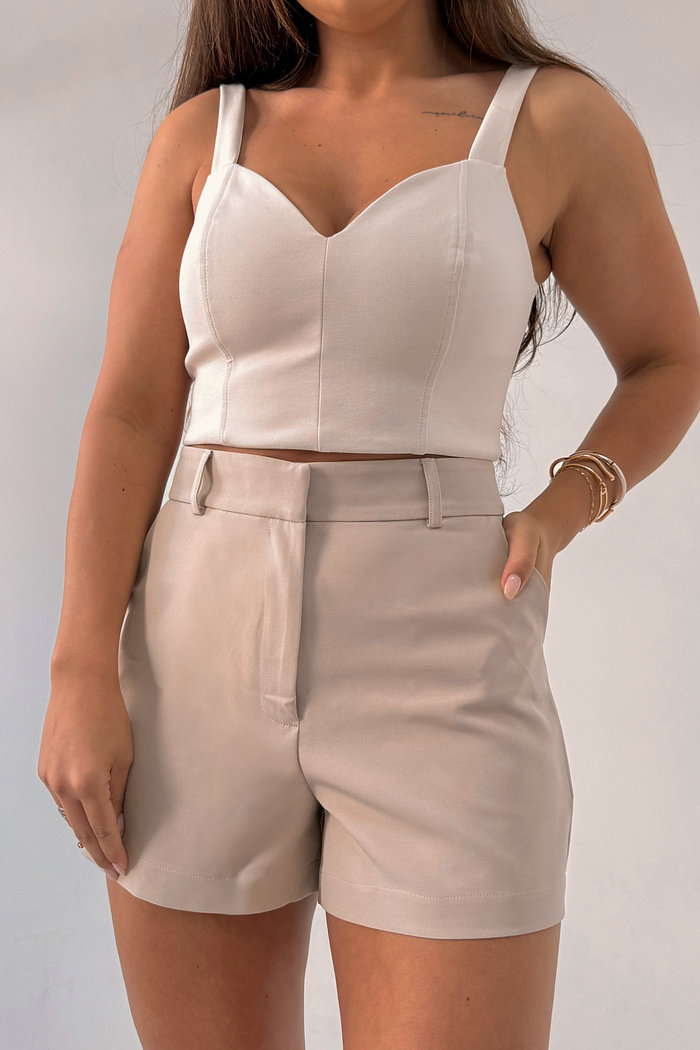 SHORT EM ALFAIATARIA ESME