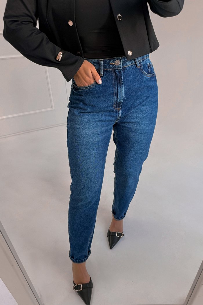 CALCA JEANS MOM SUPER HIGH ISIS MYFT