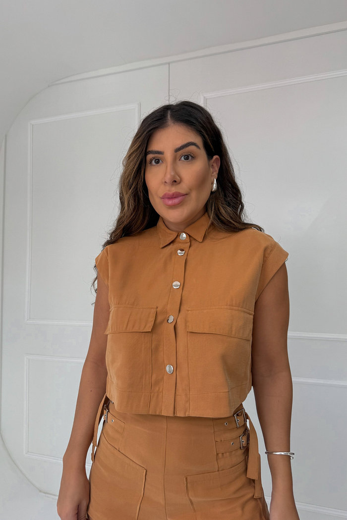 CAMISA CROPPED SERENA MYFT