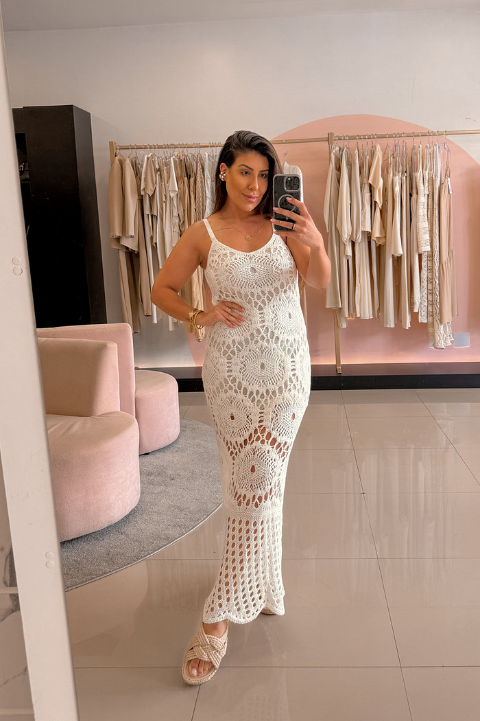 VESTIDO TRICOT MIDI KETY MYFT