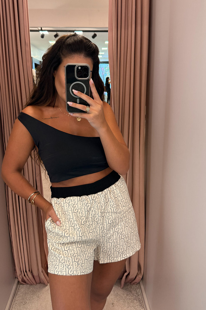 SHORT CINTURA ALTA CAMILA LANÇA PERFUME