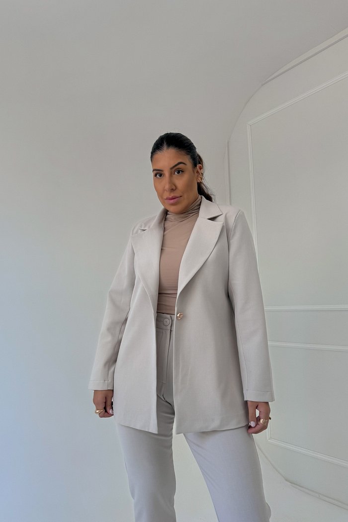 BLAZER EM ALFAIATARIA  MARIAH