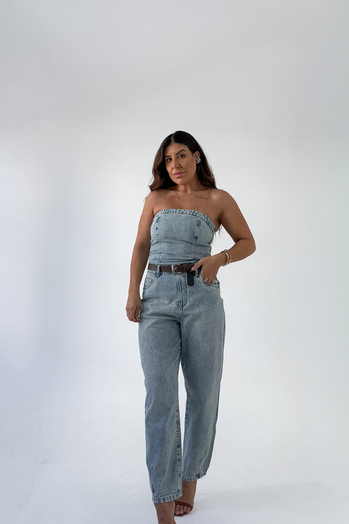 MACACÃO JEANS MELISSA