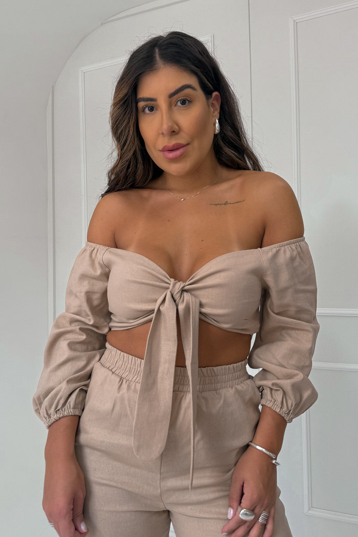 BLUSA CROPPED CIGANINHA CASSIA