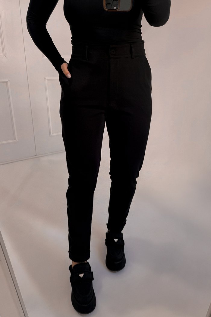 CALÇA ALFAIATARIA COM BARRA ITALIANA AURORA