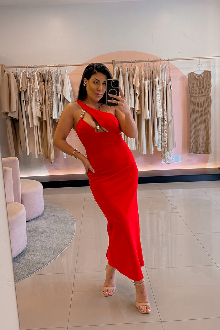 VESTIDO MIDI LUÍZA MYFT