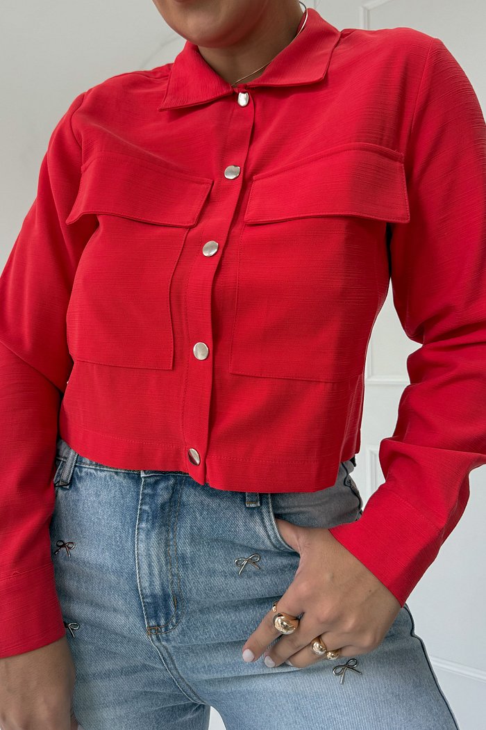 CAMISA CROPPED ALICE MYFT