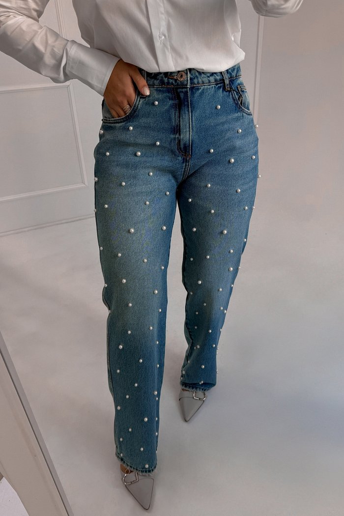 CALÇA JEANS RETA ISABEL MYFT