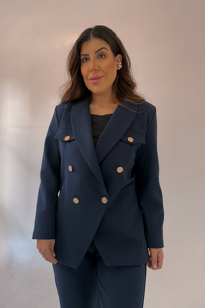 BLAZER EM ALFAIATARIA AMÉLIE