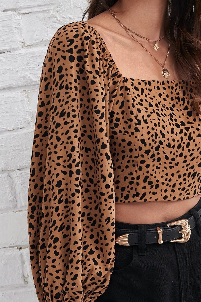 BLUSA FLORAL PLISSADO