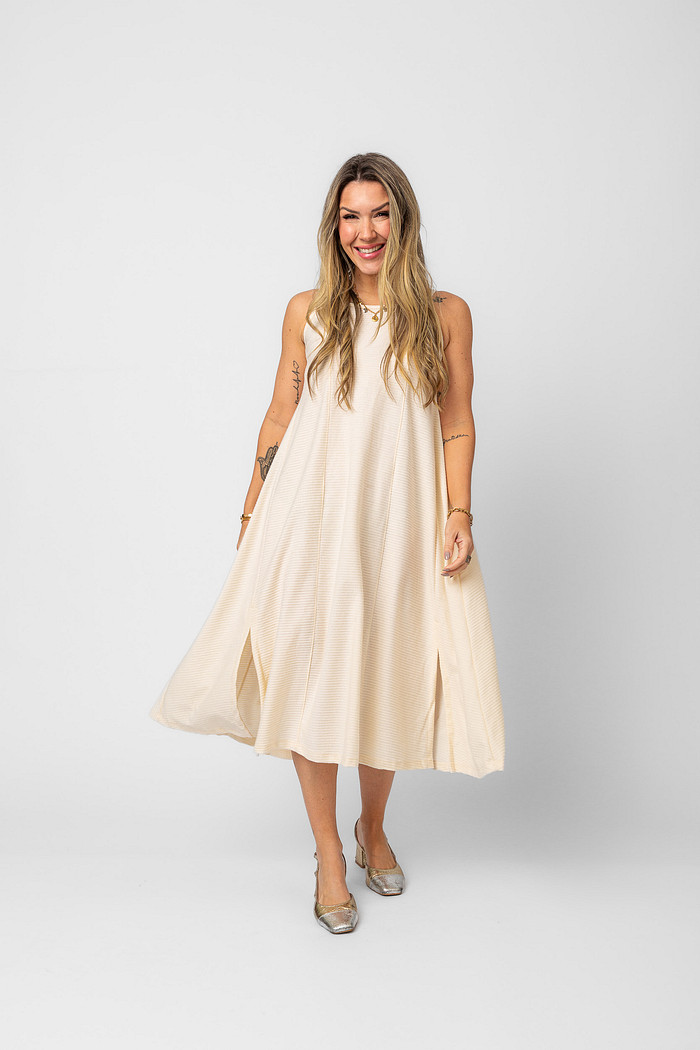 VESTIDO LAGUNA CREME